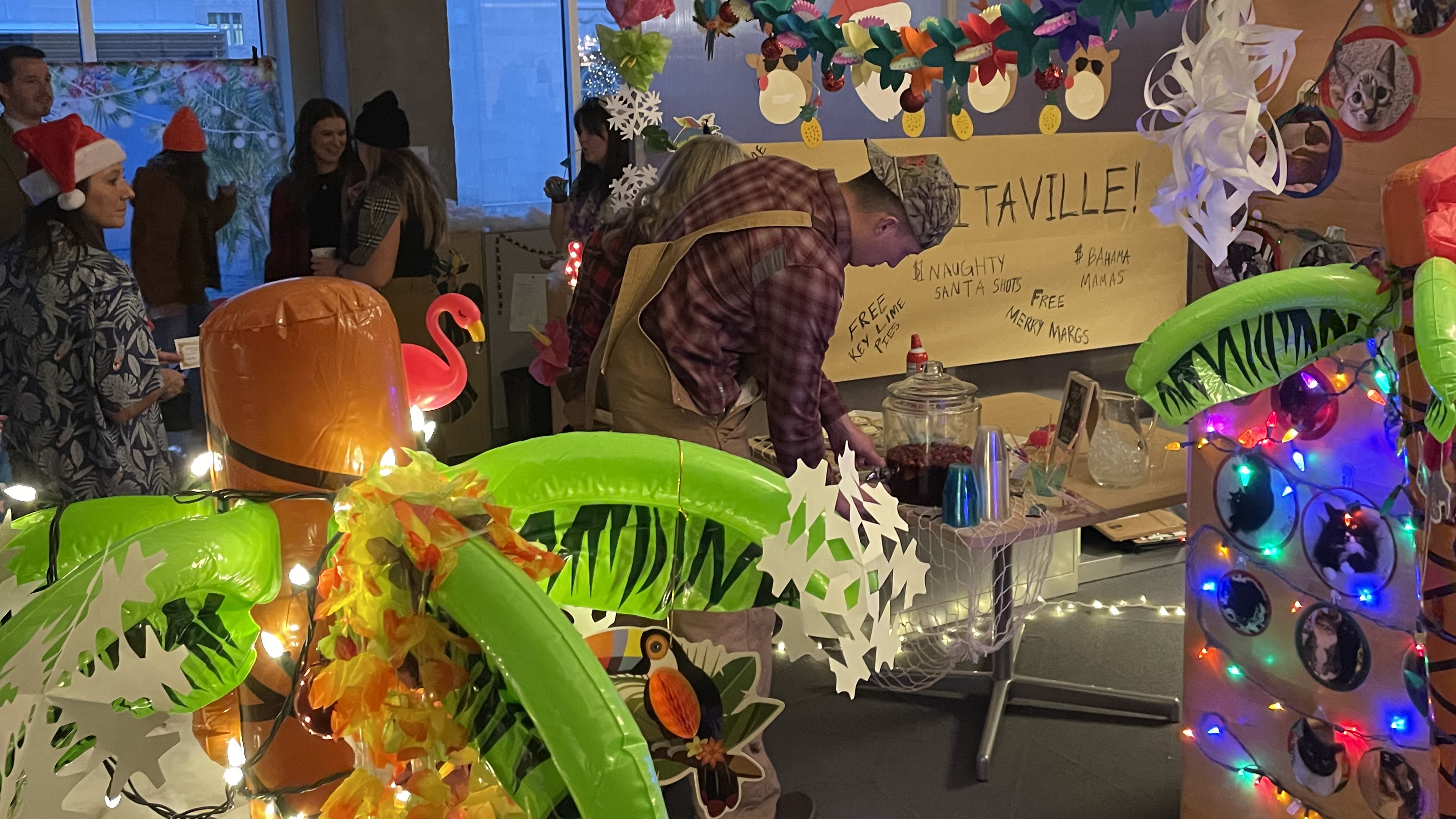 ULI Holiday Office Decorating Contest 2024 - Margaritaville 