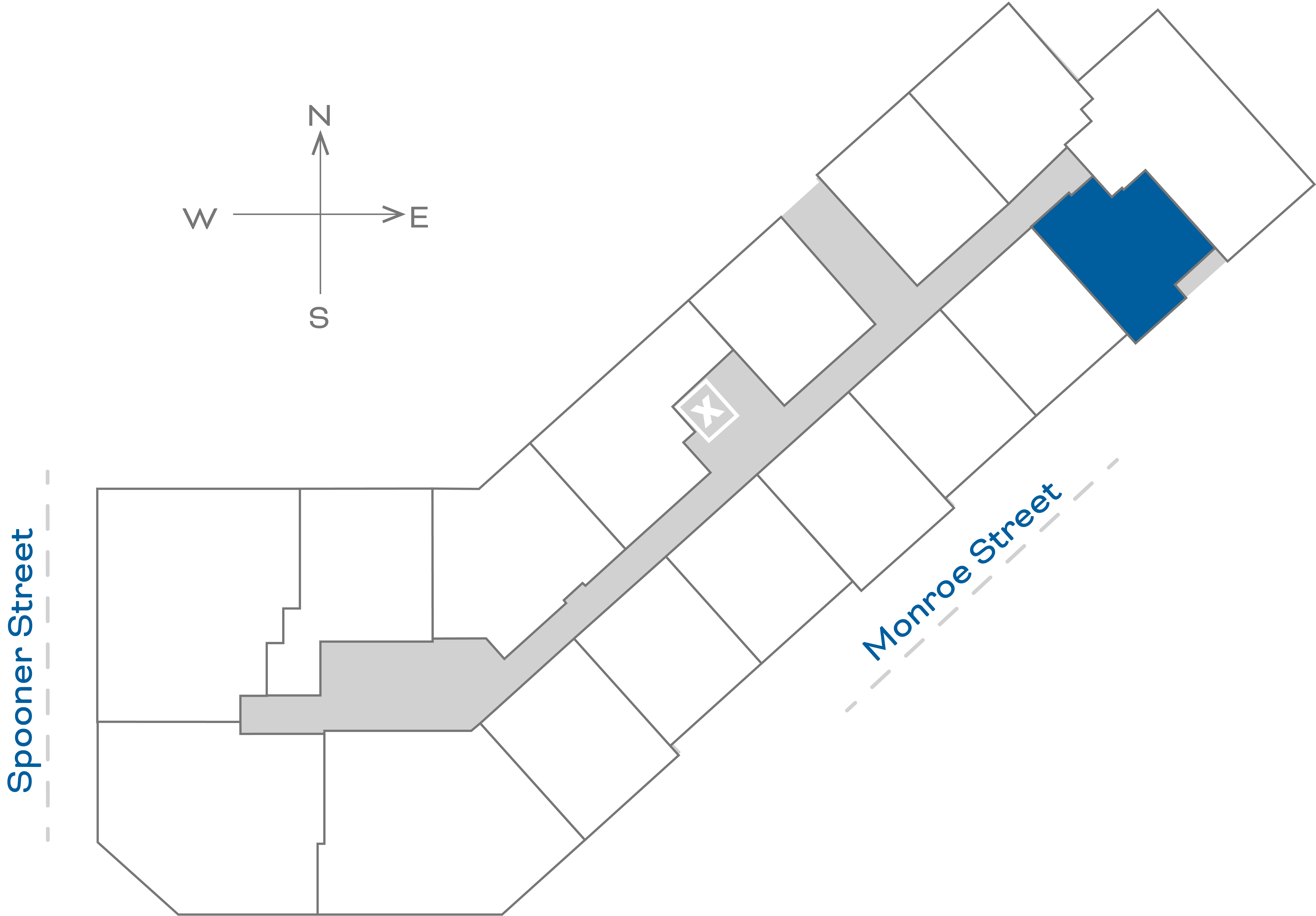 1722 Monroe-203-303-403 Floorplate