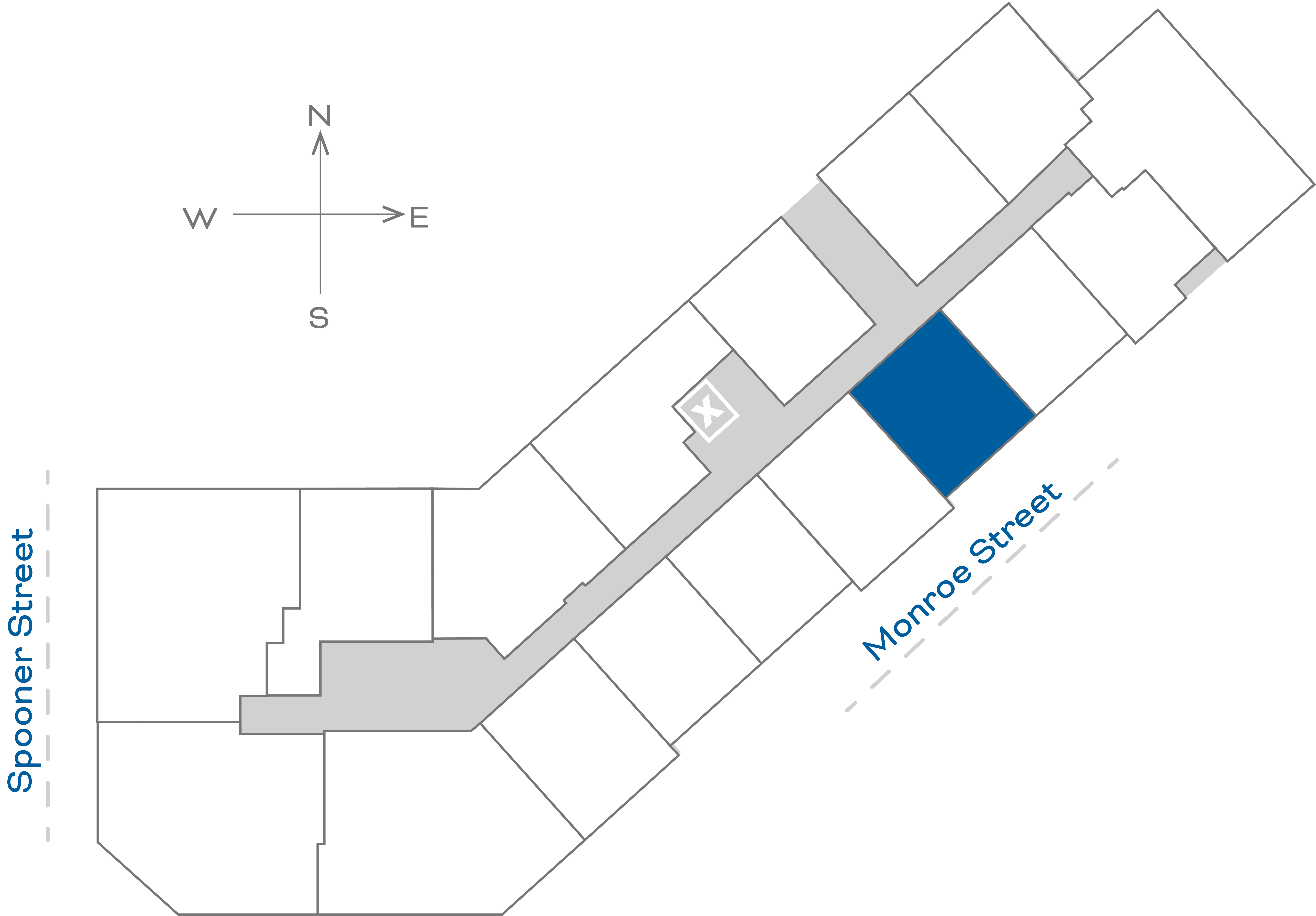 1722 Monroe-207-307-407 Floorplate