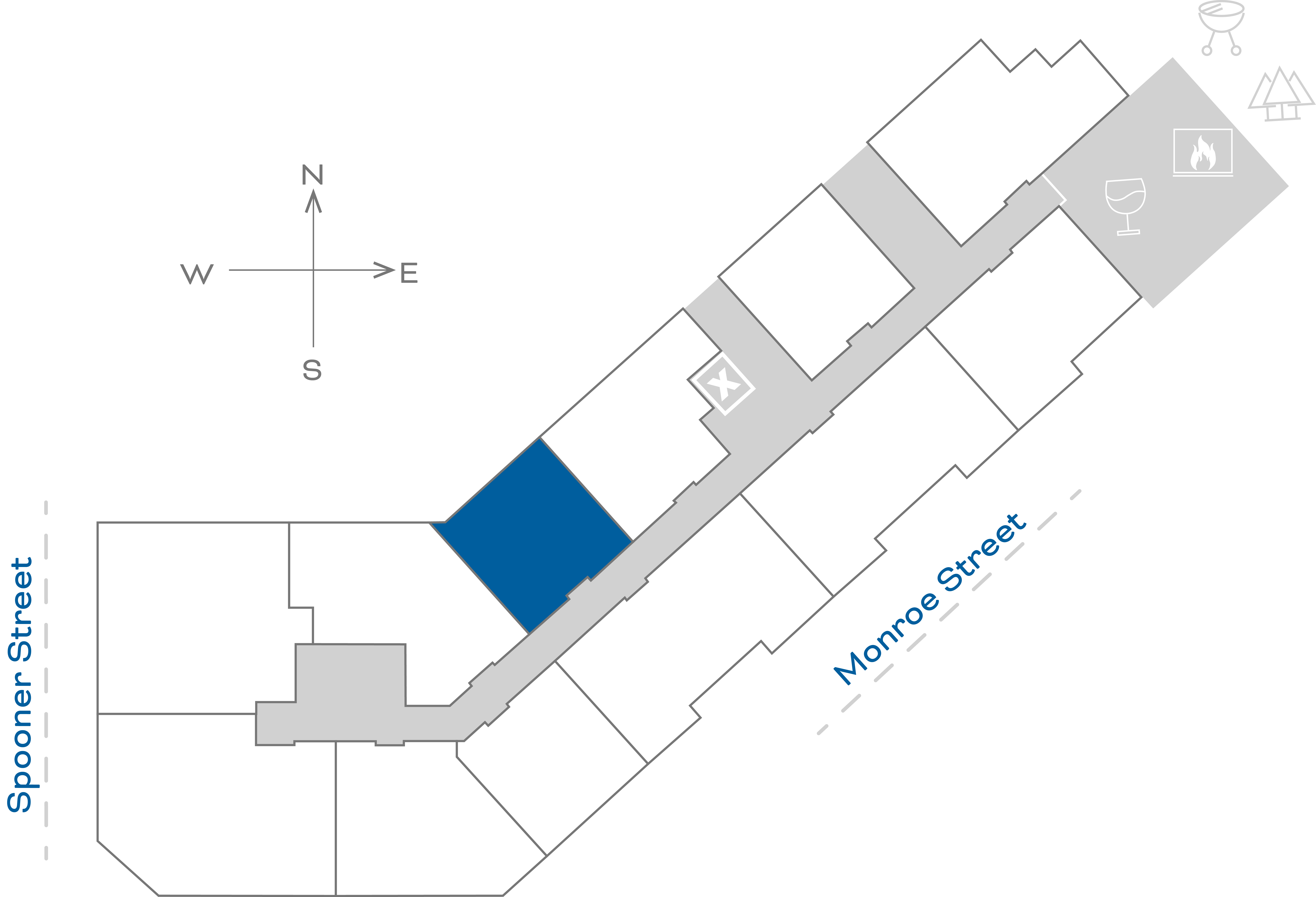 1722 Monroe-512 Floorplate