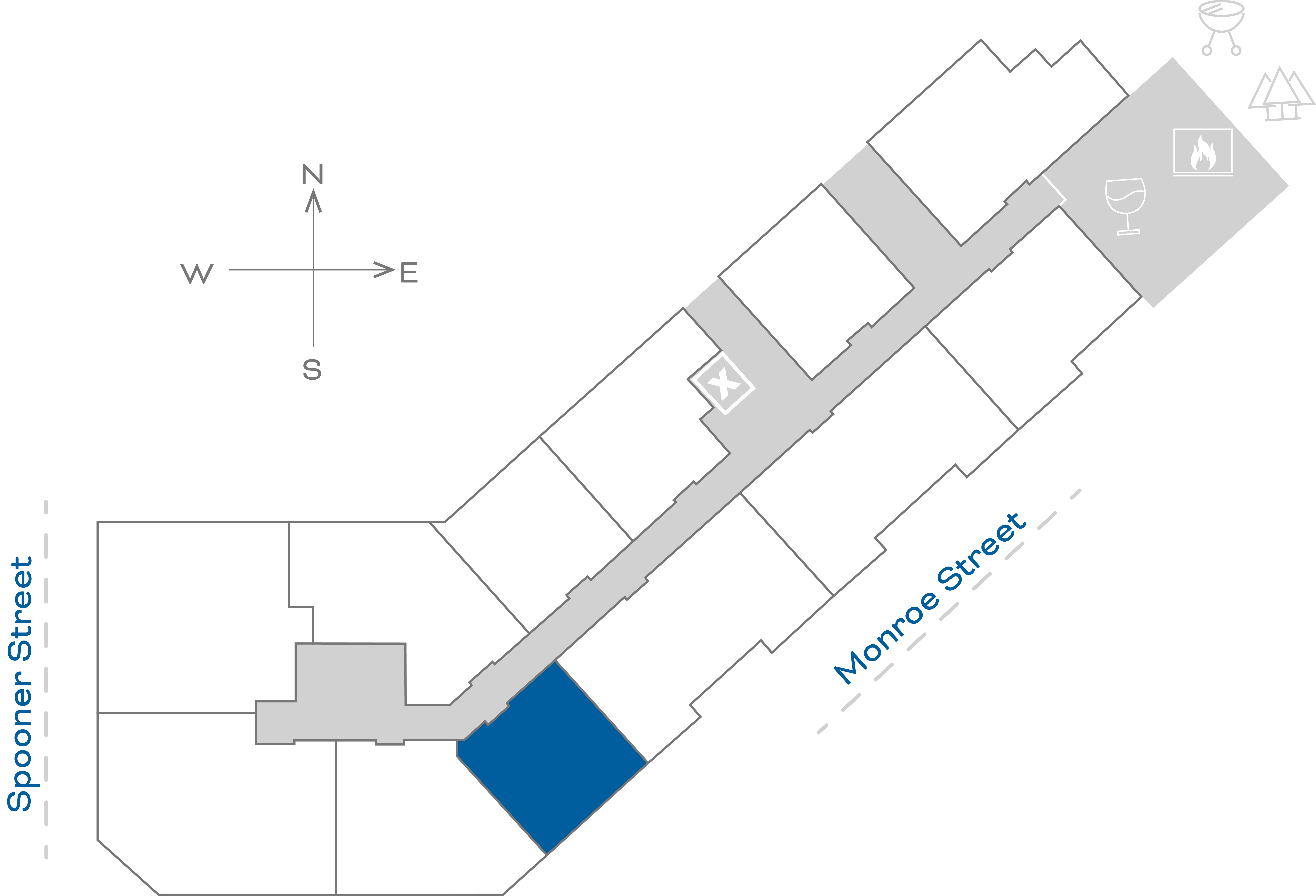 1722 Monroe-515 Floorplate