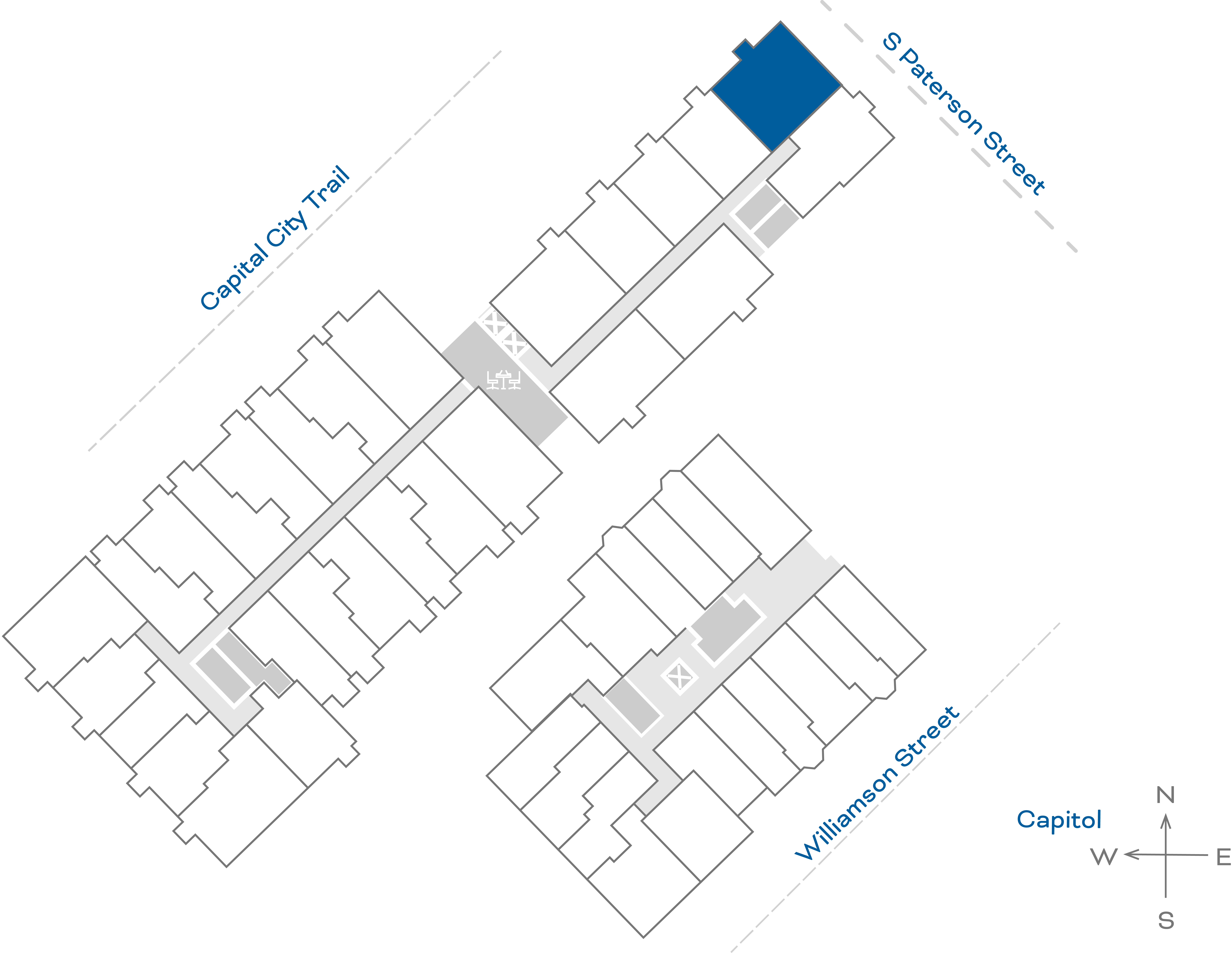 ULI The Irwin N202 - 2 Bed, 2 Bath Floorplate