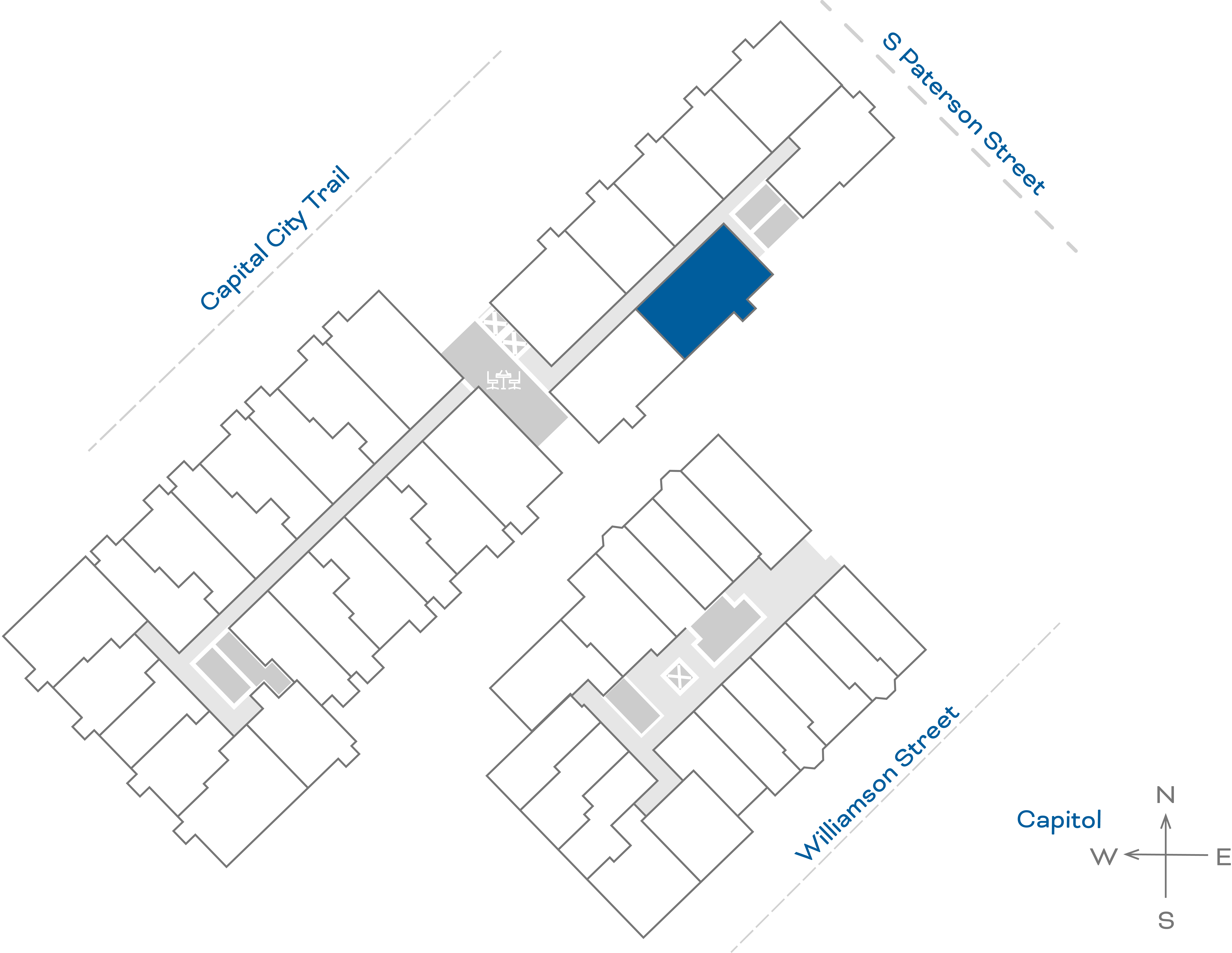 ULI The Irwin N207 - 2 Bed, 2 Bath Floorplate