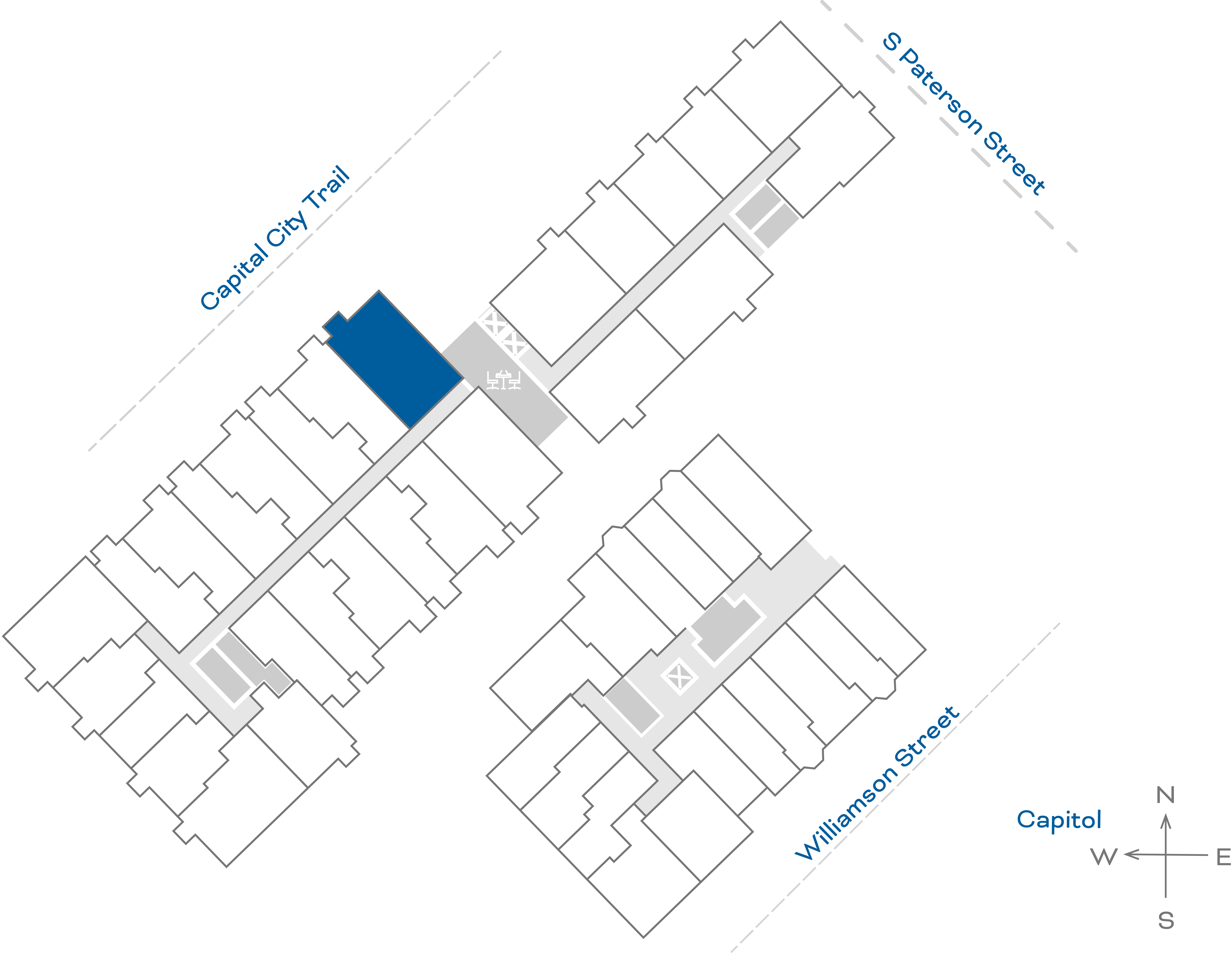 ULI The Irwin N212 - 2 Bed, 2 Bath Floorplate