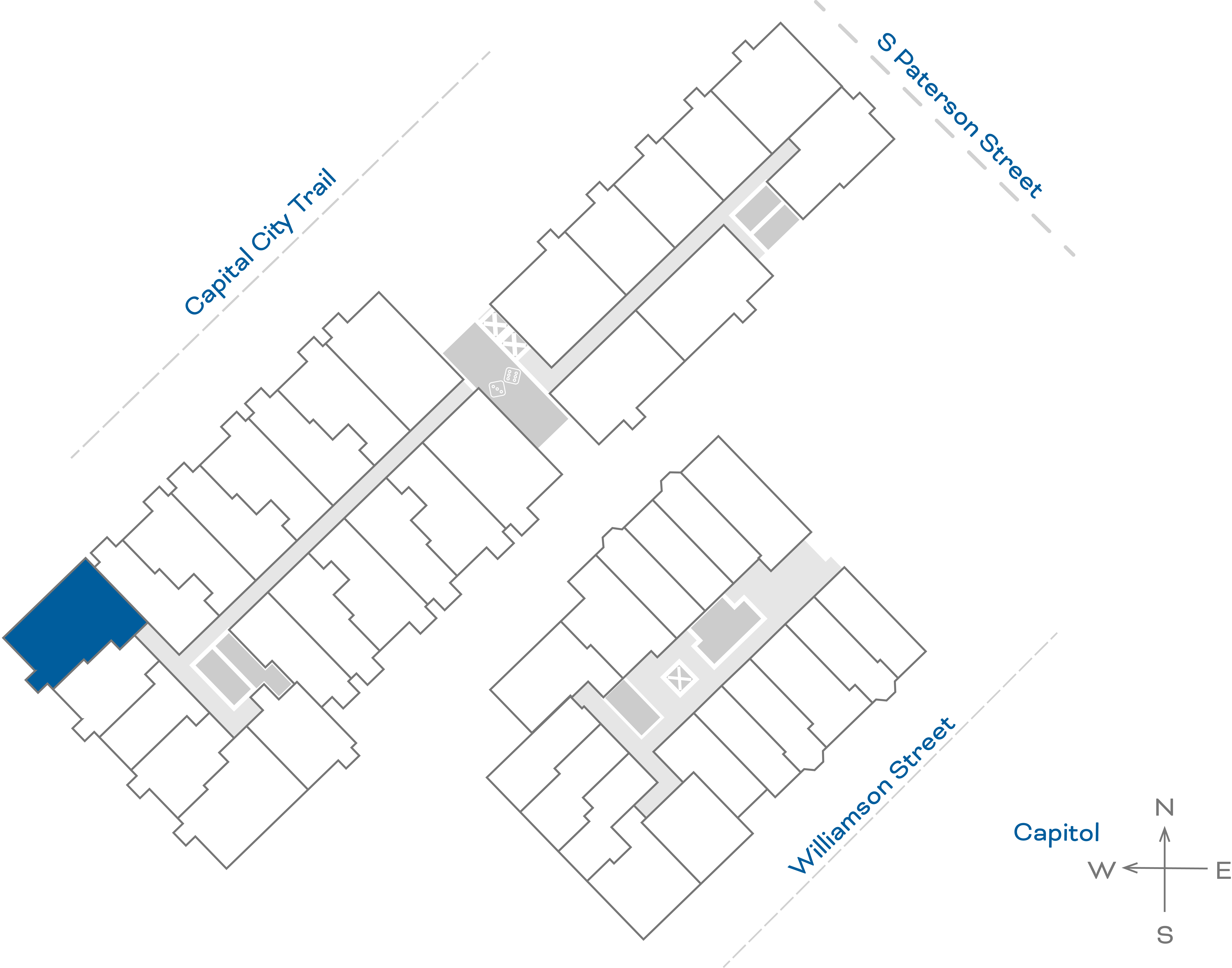 ULI The Irwin N328 - 2 Bed, 2 Bath Floorplate