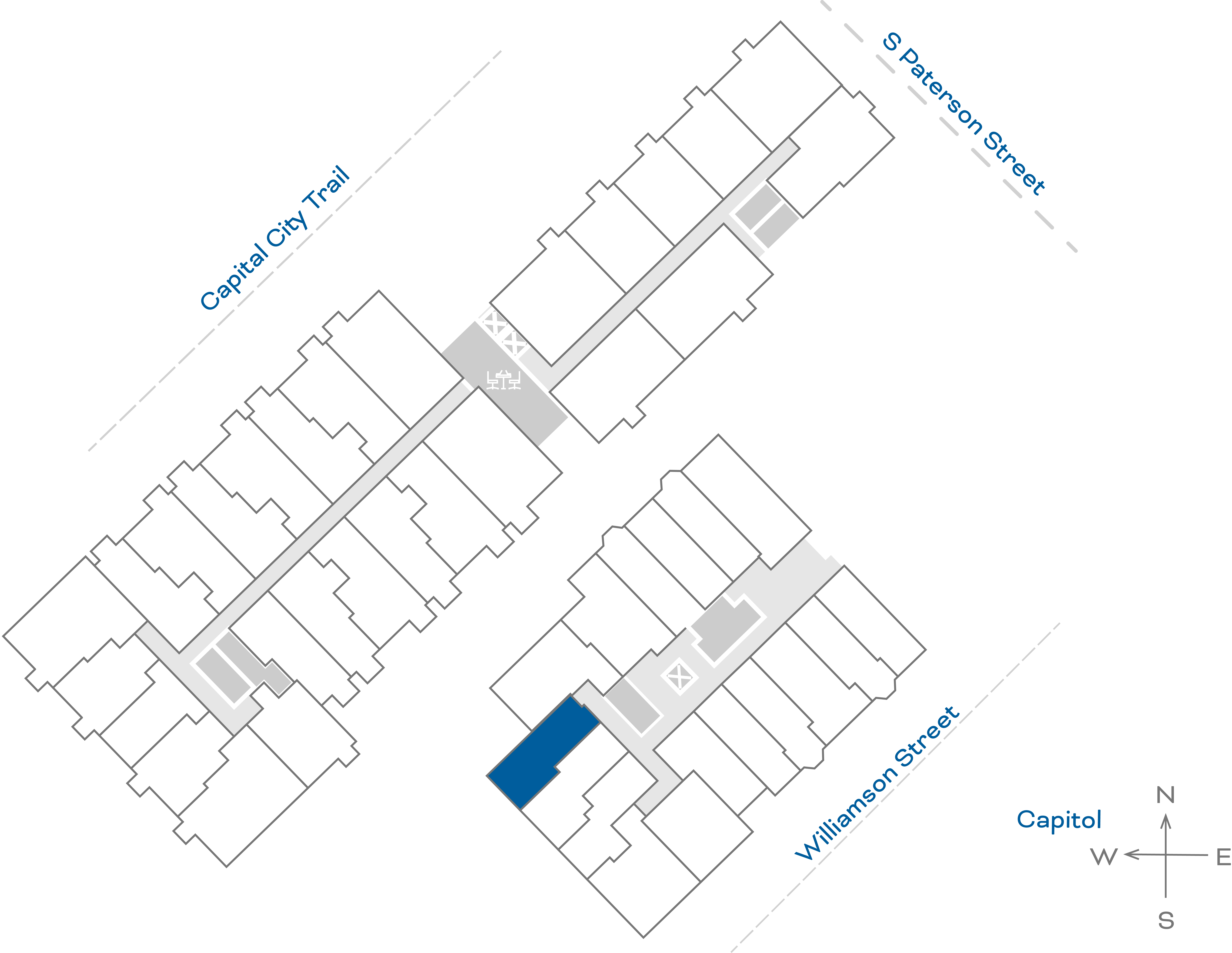 ULI The Irwin S203 - Studio, 1 Bath Floorplate