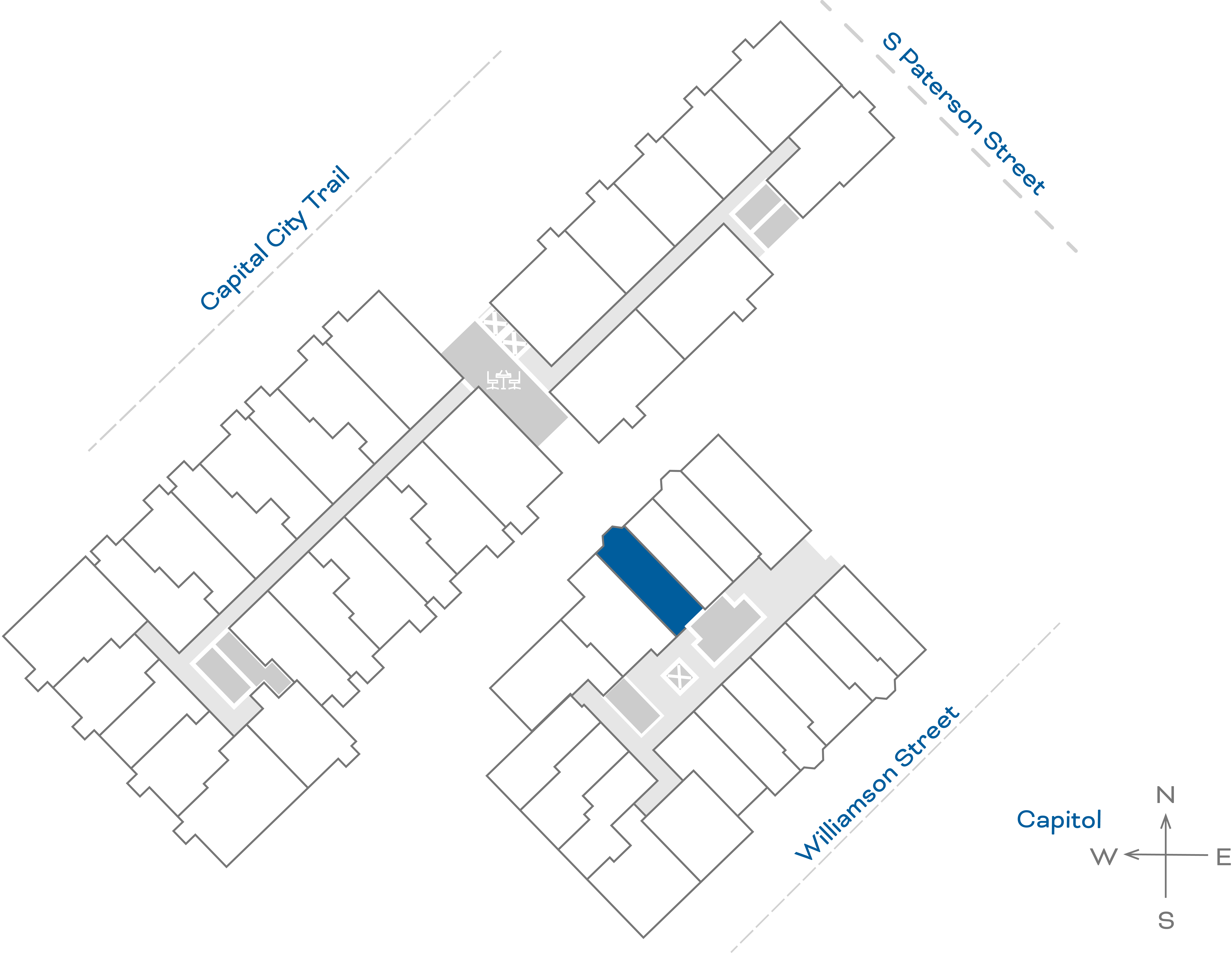 ULI The Irwin S218 - Studio, 1 Bath Floorplate