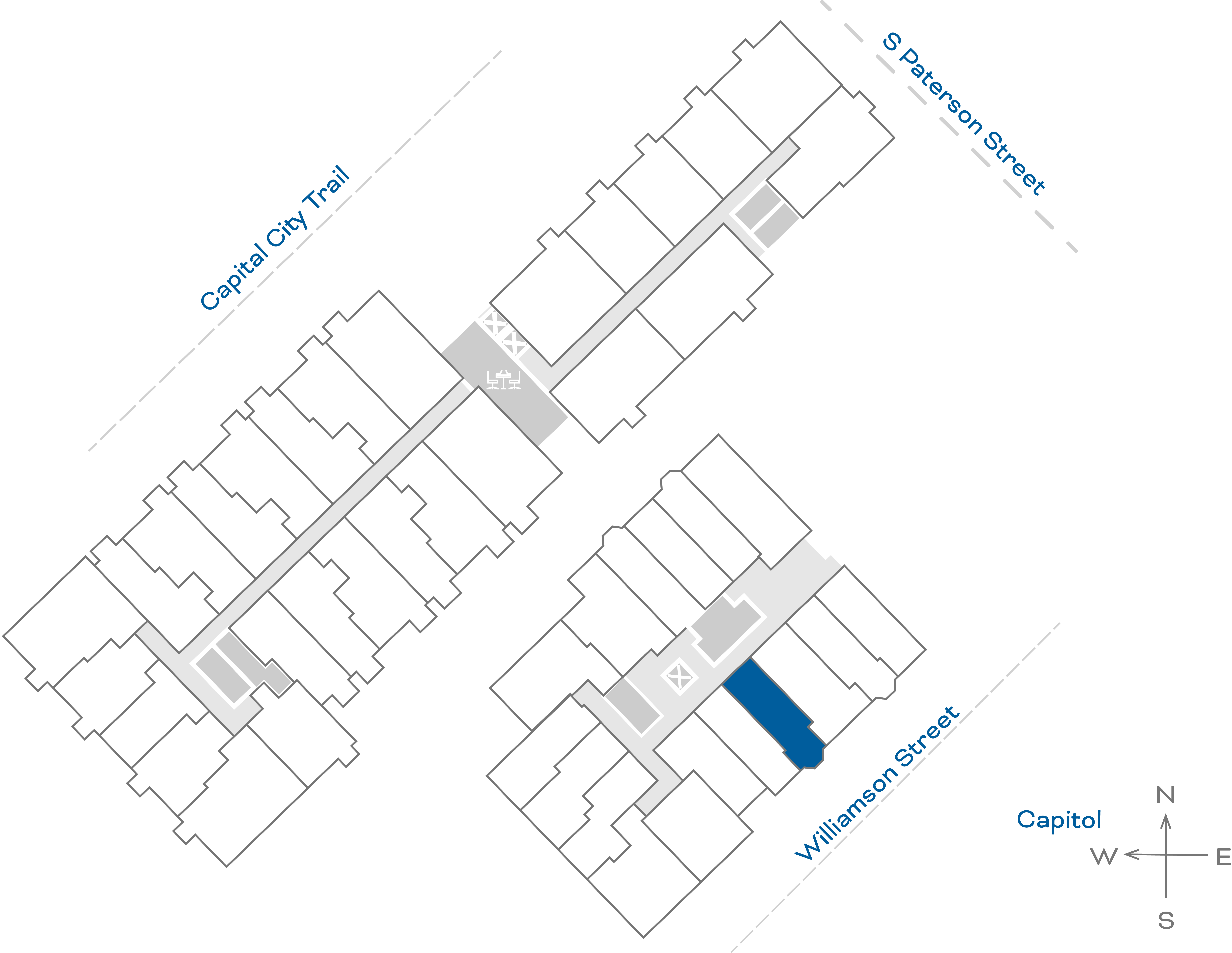 ULI The Irwin S219 - Studio, 1 Bath Floorplate