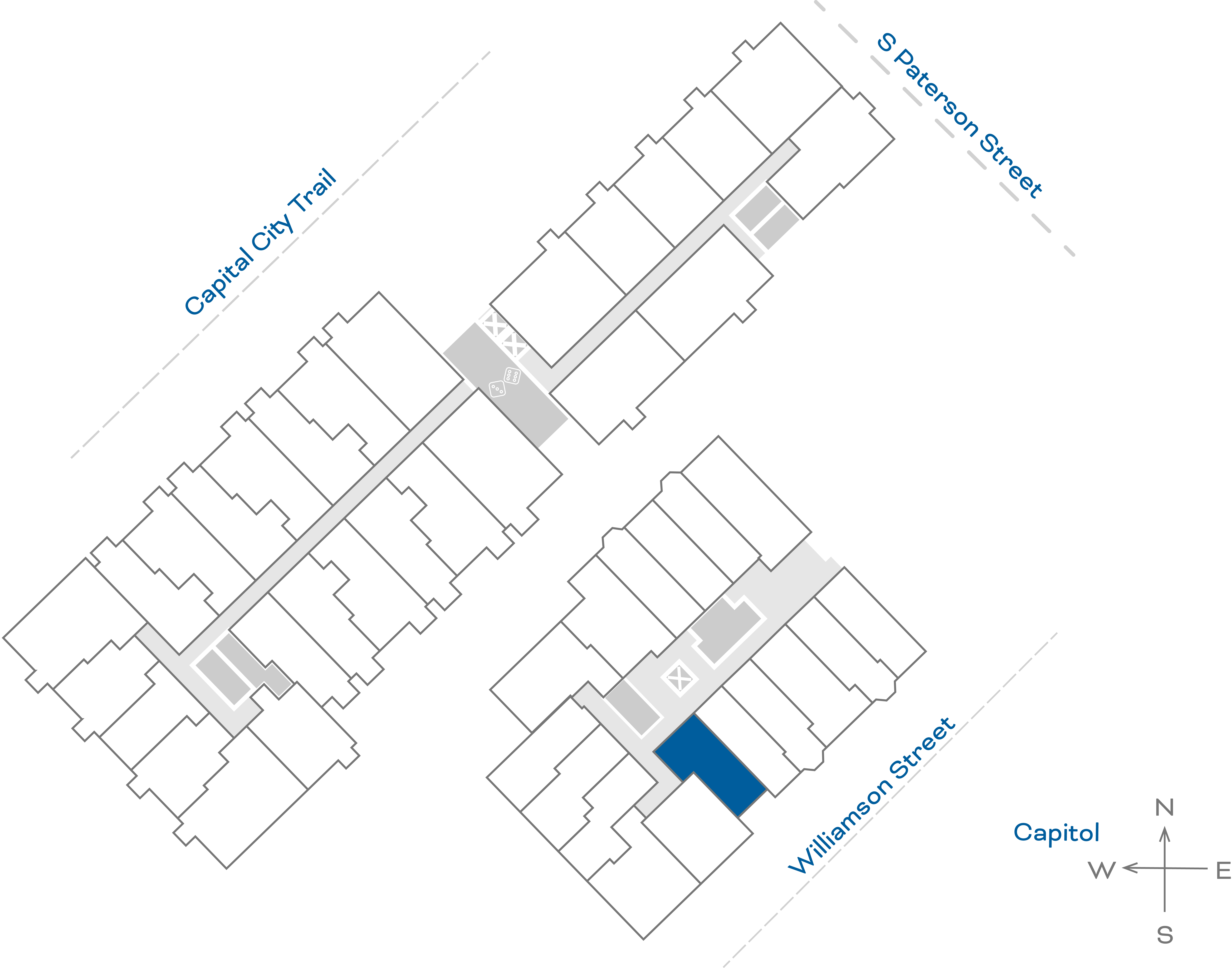 ULI The Irwin S313 - Studio, 1 Bath Floorplate