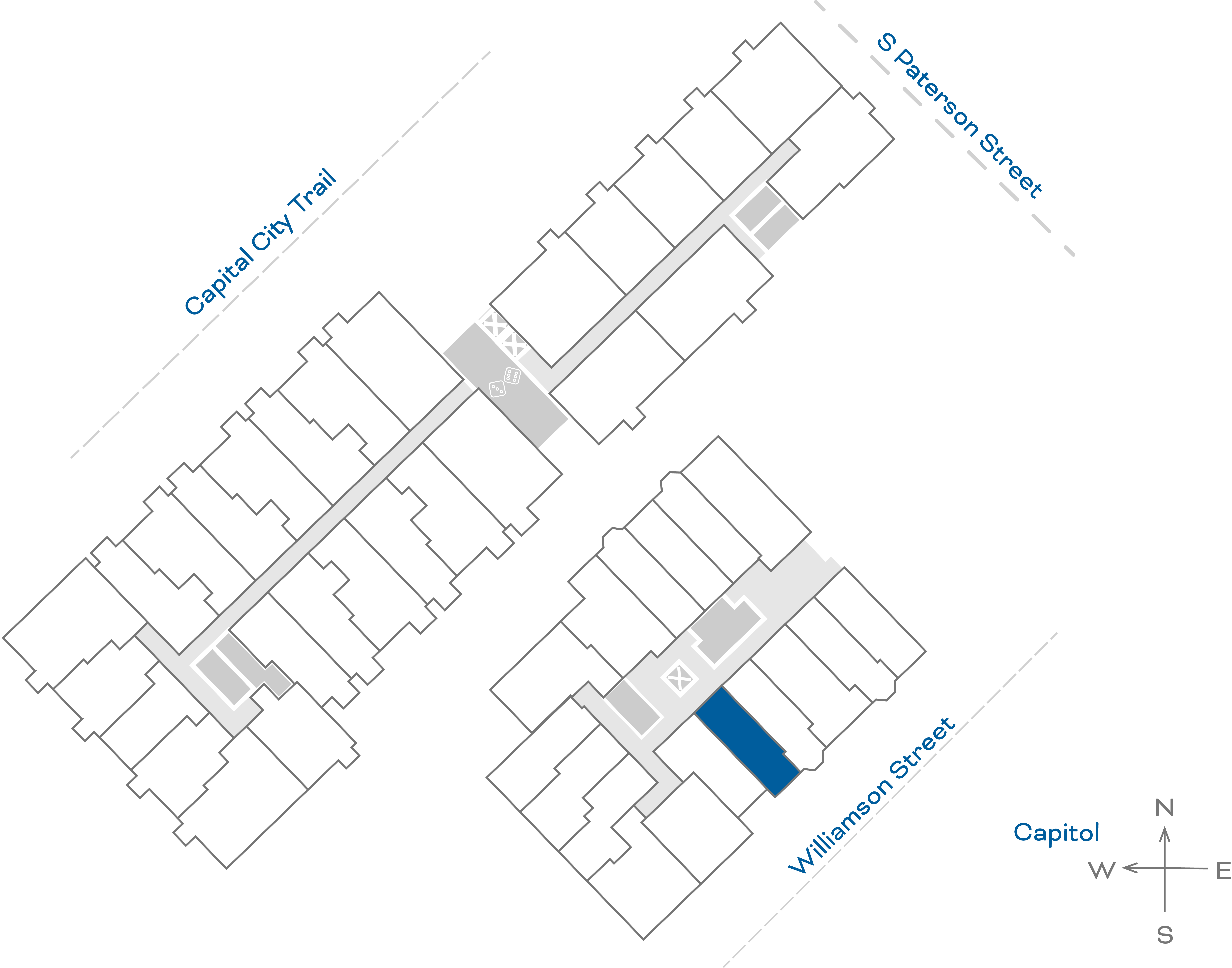 ULI The Irwin S315 - Studio, 1 Bath Floorplate