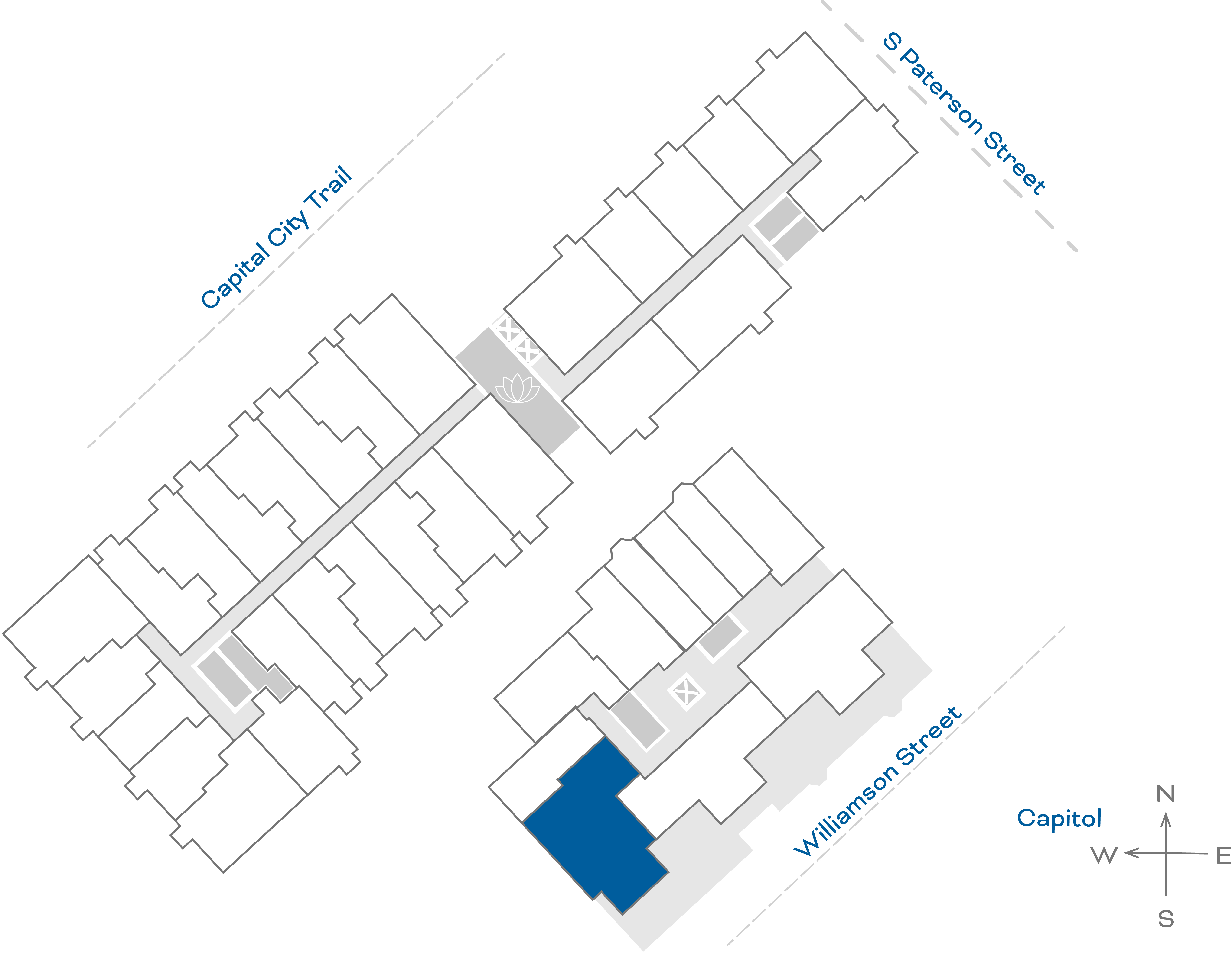 ULI The Irwin S405 - 2 Bed, 2.5 Bath Floorplate