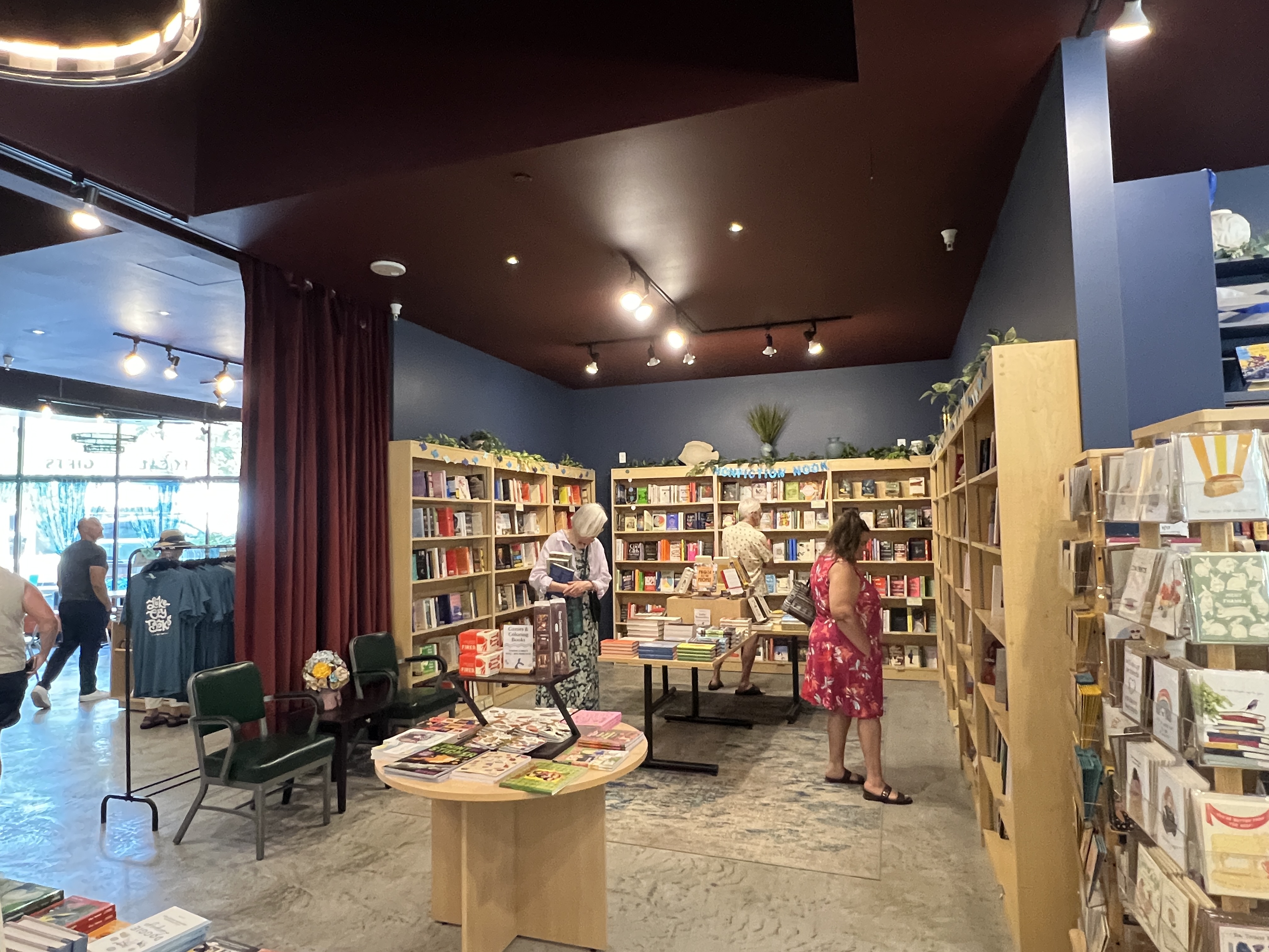 Lake City Books stunning brand new space in downtown Madison 