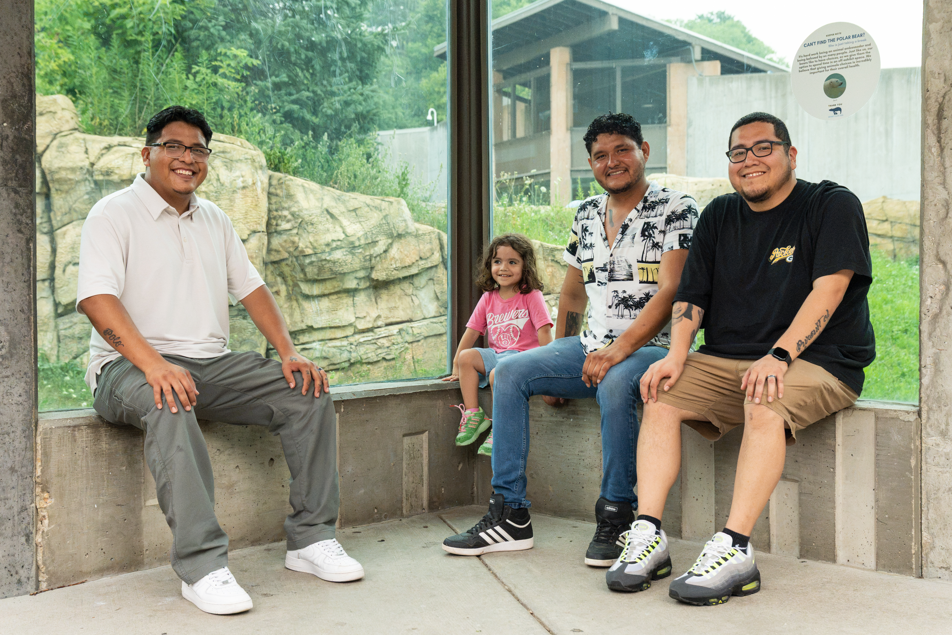 ULI employees and family members enjoying the annual company picnic at Henry Vilas Zoo in Madison