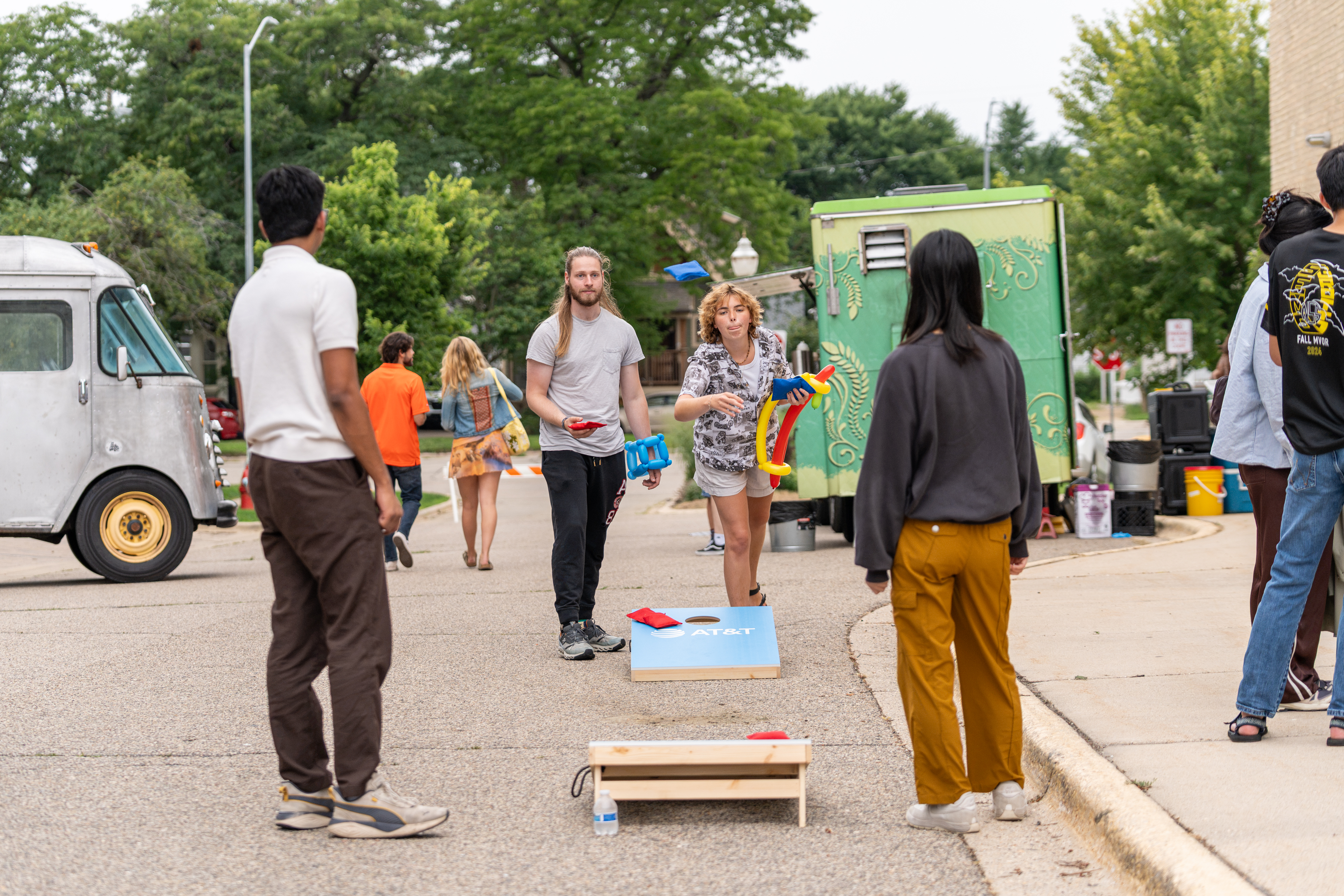 Residents from Urban Land Interests communities gather for the 2026 ULI Resident Block Party in Madison, Wisconsin, featuring local food, drinks, games and entertainment.