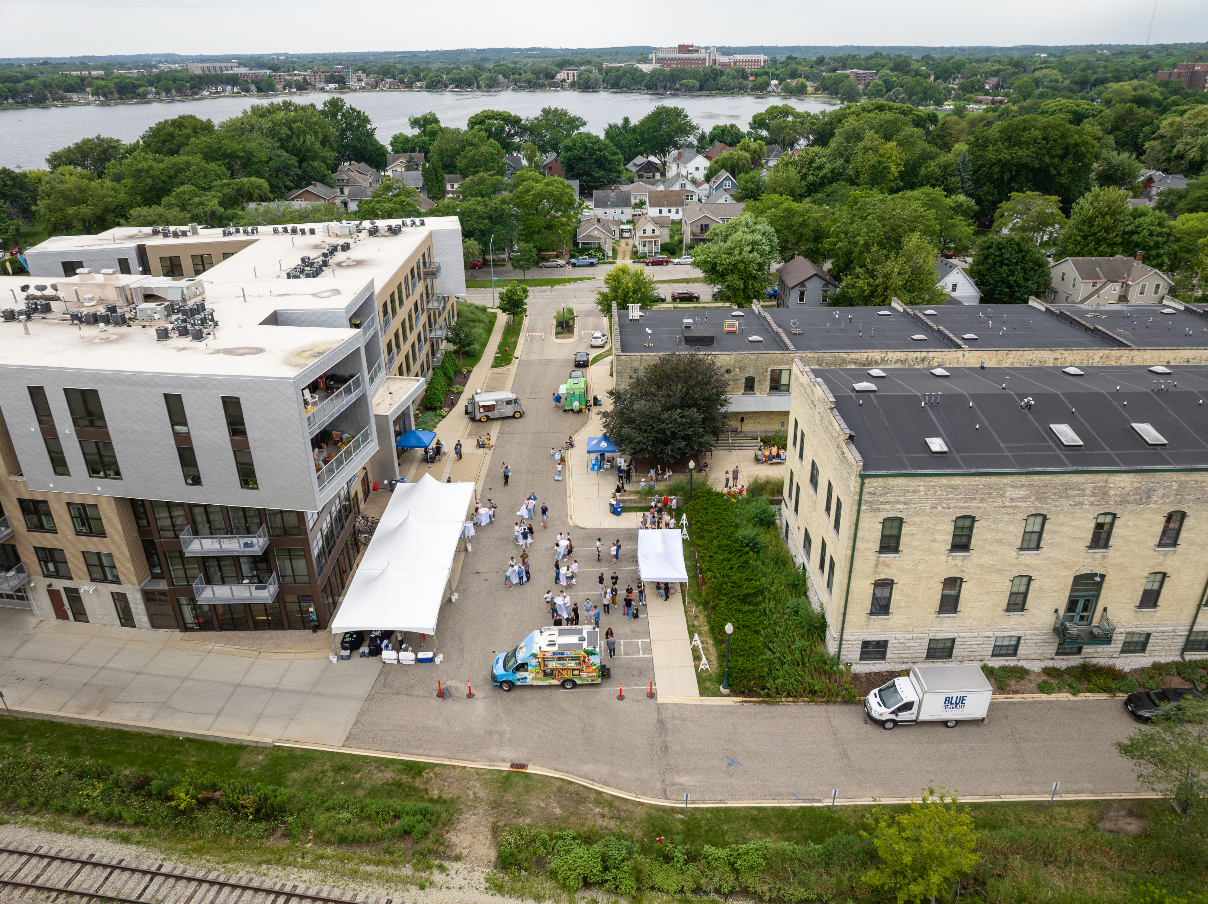 Residents from Urban Land Interests communities gather for the 2026 ULI Resident Block Party in Madison, Wisconsin, featuring local food, drinks, games and entertainment.