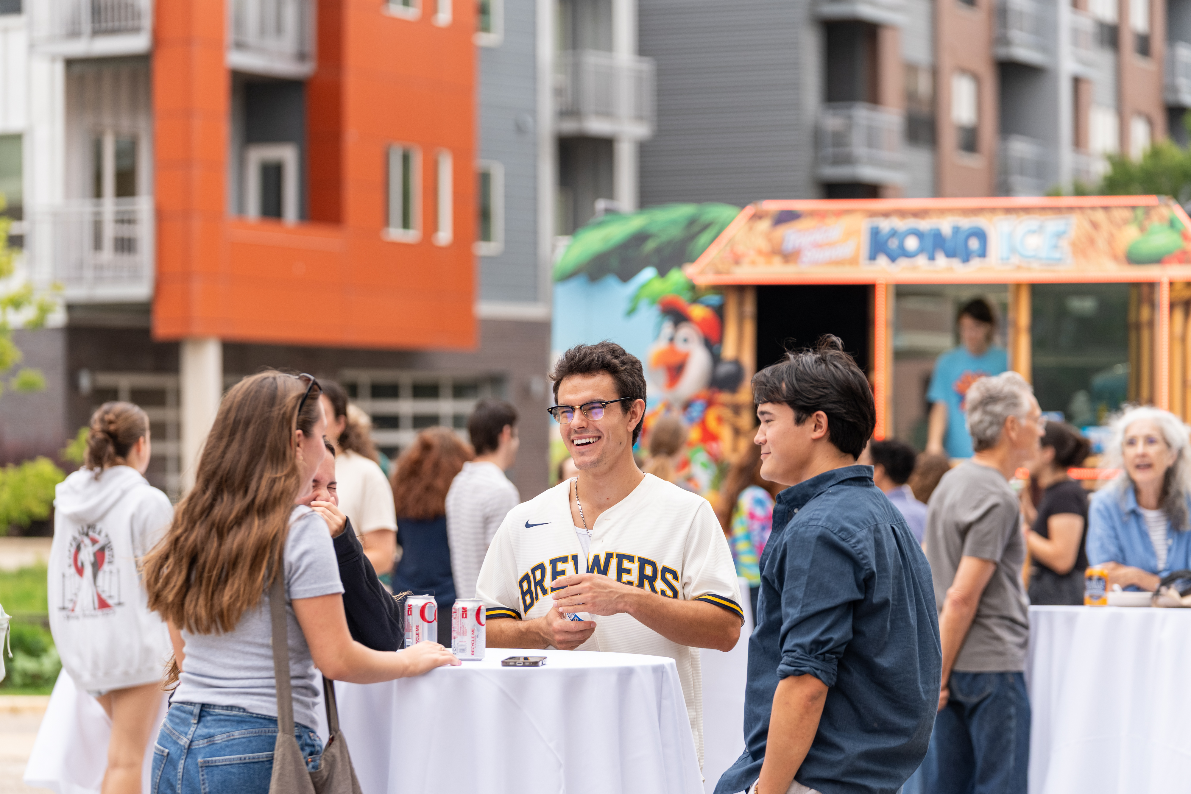 Residents from Urban Land Interests communities gather for the 2026 ULI Resident Block Party in Madison, Wisconsin, featuring local food, drinks, games and entertainment.