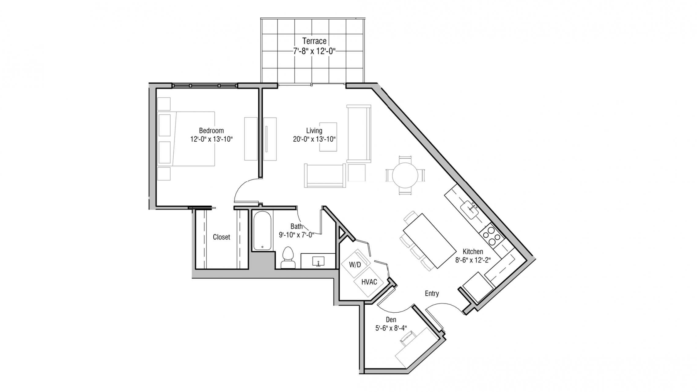 ULI 1722 Monroe 514 - One Bedroom, One Bathroom