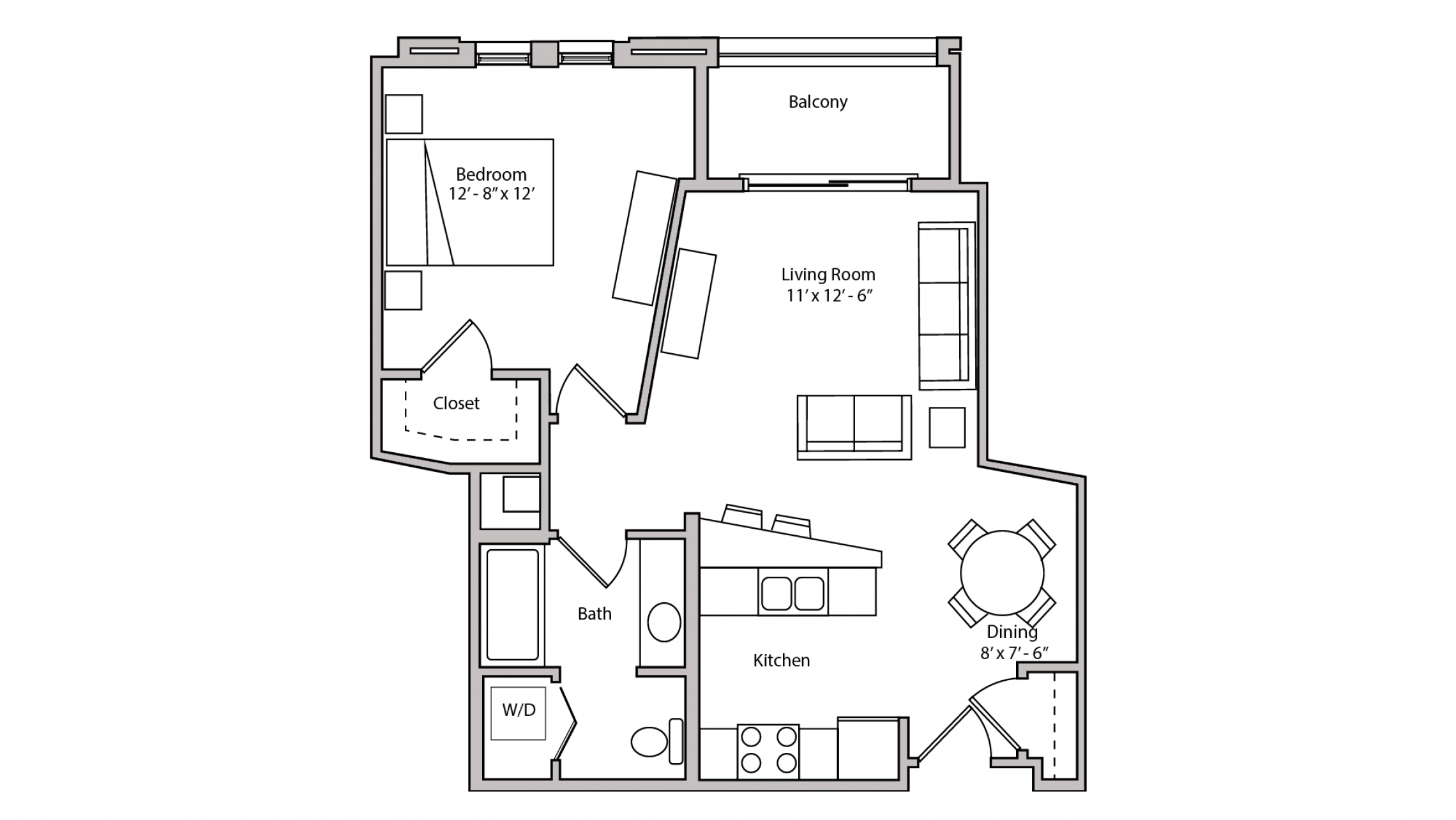 ULI The Depot 1-411 - One Bedroom, One Bathroom