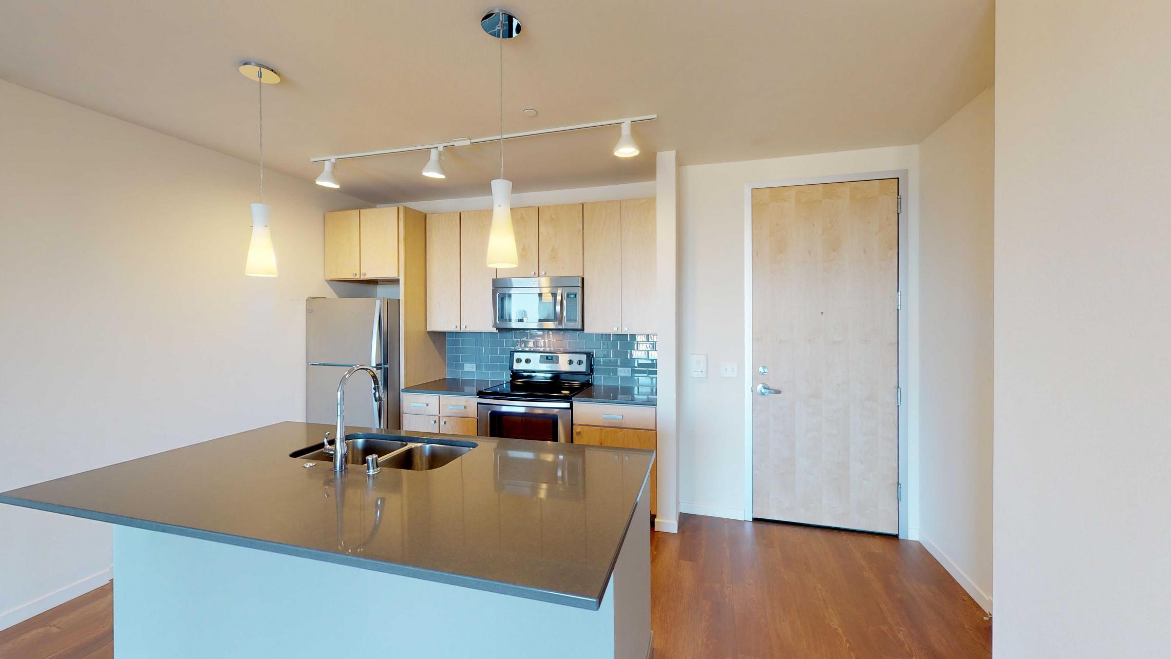 Nine-Line-Apartment-419-kitchen-appliances-modern-lake-view-downtown-Capitol-Madison-lifestyle