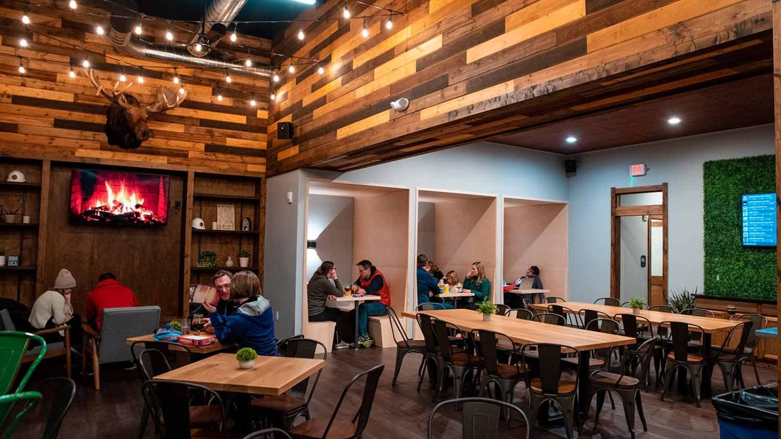 Garths Brew Bar in modern retail space at 1700 Monroe 