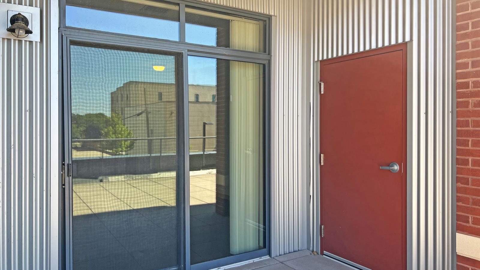 One bedroom apartment with access to shared terrace at The Depot in downtown Madison