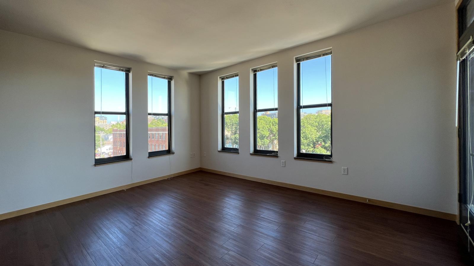 Corner one bedroom with lots of windows offering stunning natural light at The Depot downtown Madison