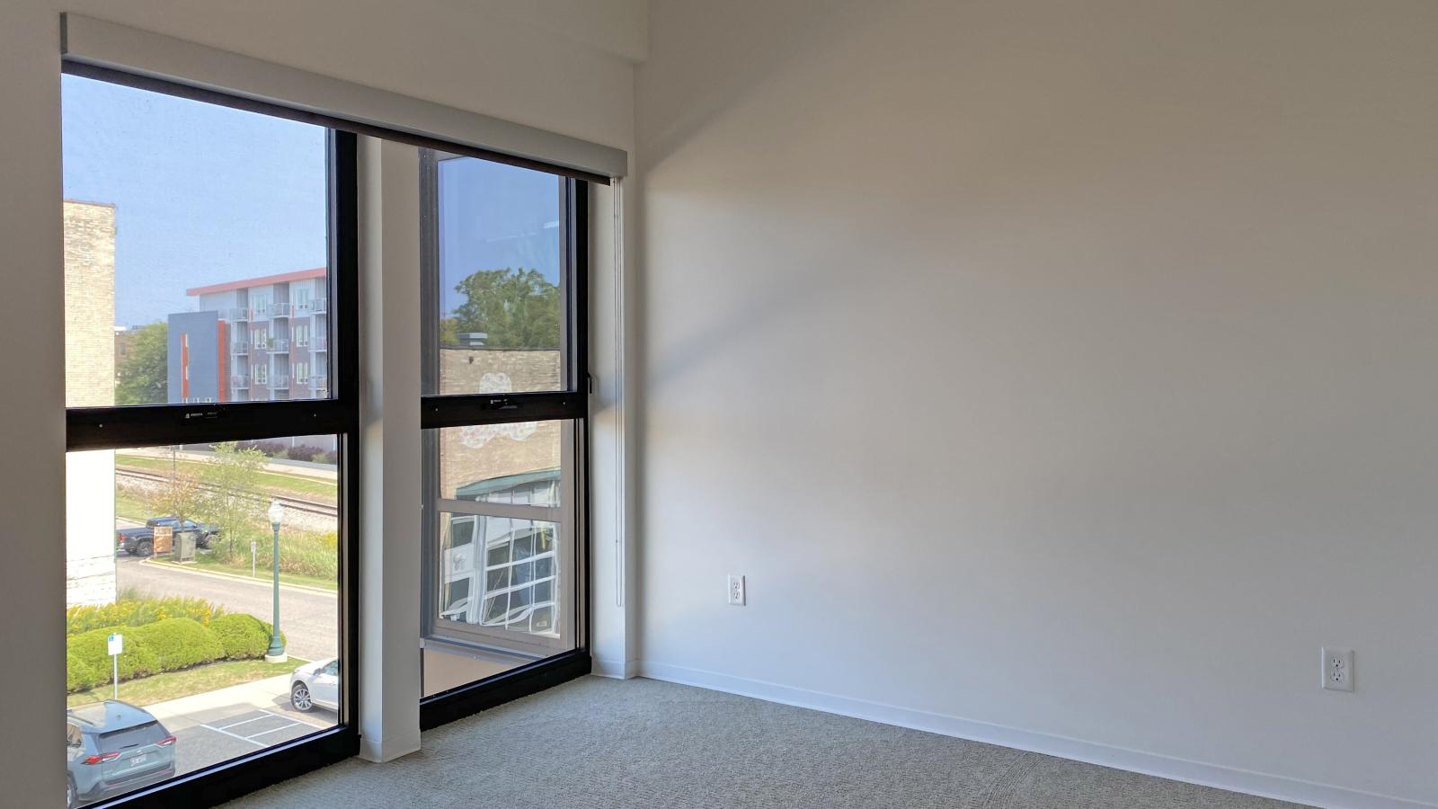 Bright and airy two bedroom with spacious closets and modern design at SEVEN27