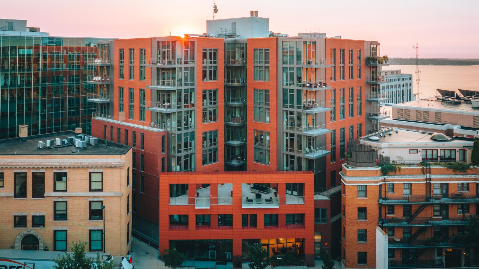 The Pressman Apartments in downtown Madison 