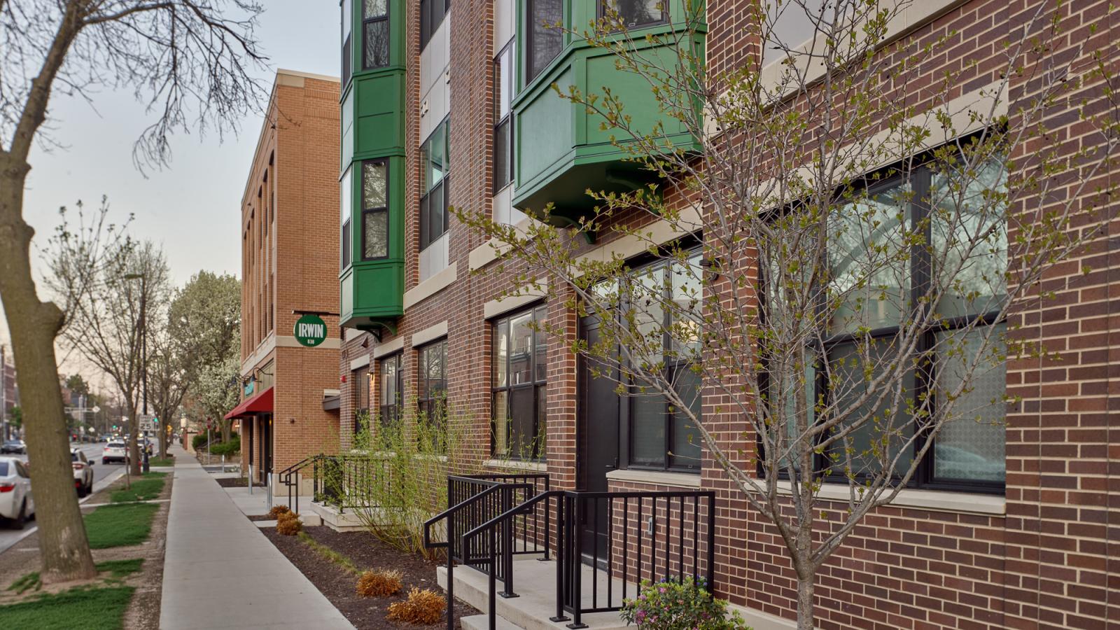 The Irwin South located directly on Williamson Street in downtown Madison Wisconsin