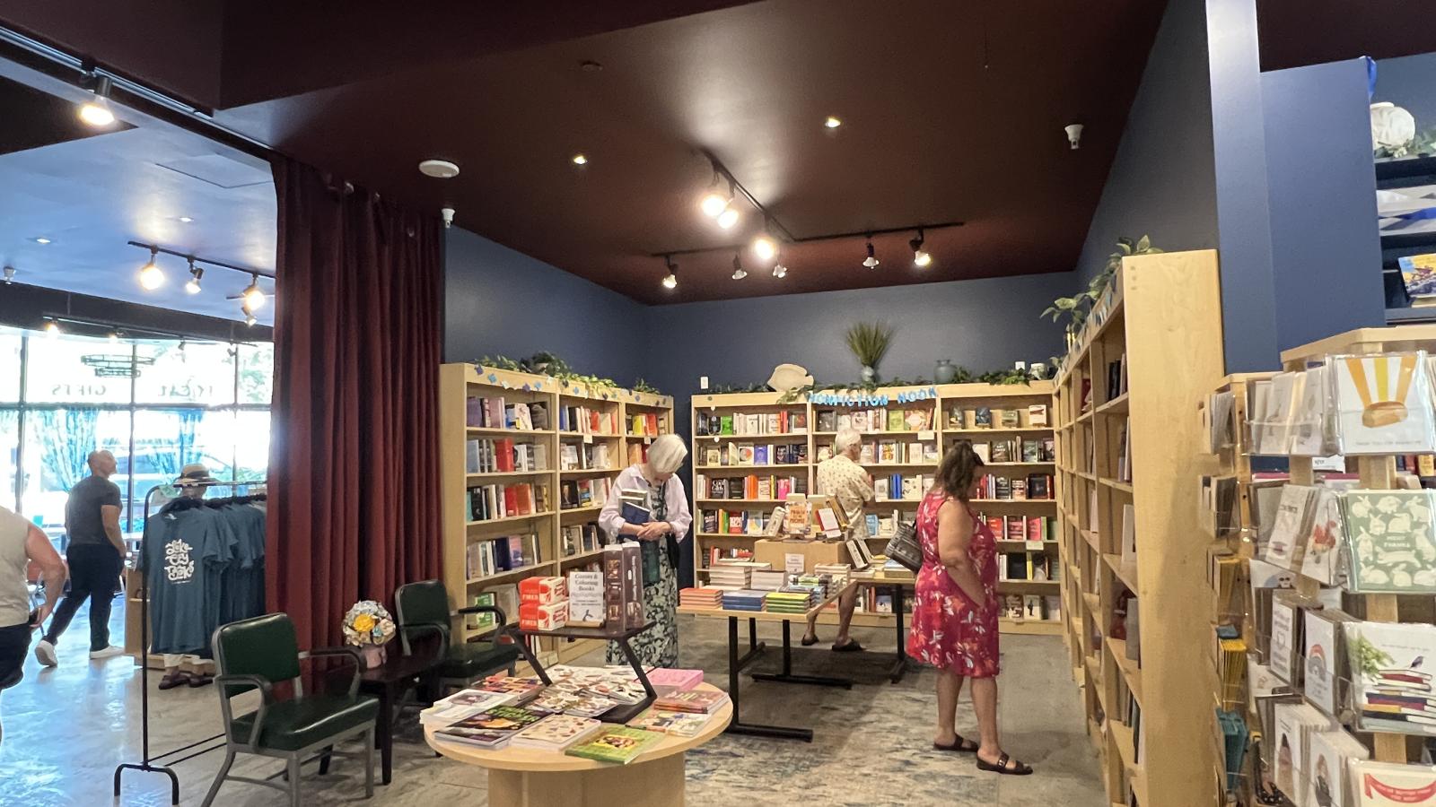 Lake City Books stunning brand new space in downtown Madison 