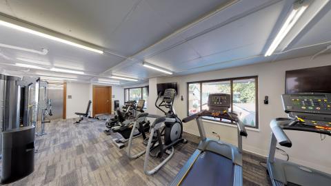 1722 Monroe onsite fitness for resident convenience in this stunning luxurious apartment community