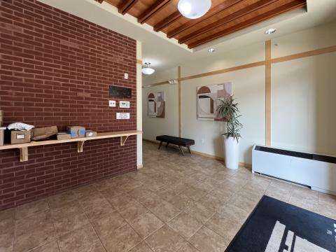 The 26 South Bedford Lobby at The Depot Apartments 