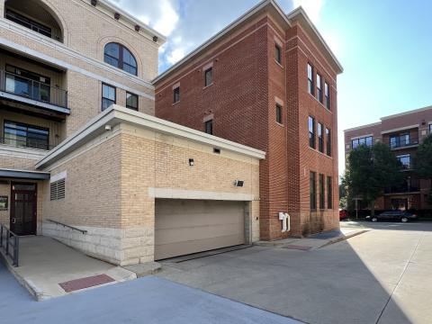 The Depot parking garage offers temperature controlled convenient parking for residents 