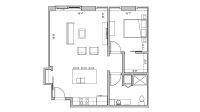 ULI Seven27 418 - One Bedroom, One Bathroom