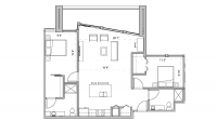 ULI Seven27 422 - Two Bedroom, Two Bathroom