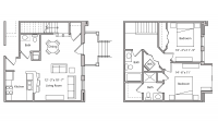 ULI The Depot 3-604 - Two Bedroom, Two and a Half Bathroom