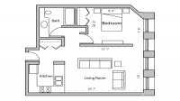 ULI Lincoln School 406 - One Bedroom, One Bathroom