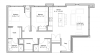 ULI Quarter Row 315 - Two Bedroom, Two Bathroom