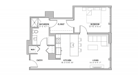 ULI The Pressman 609 - One Bedroom, One Bathroom